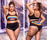 Mapale 2689X Zweiteiliges Set Farbe Schwarz